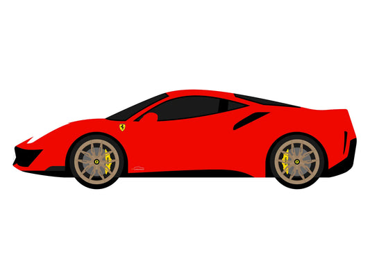 Ferrari 488 Pista Cardress